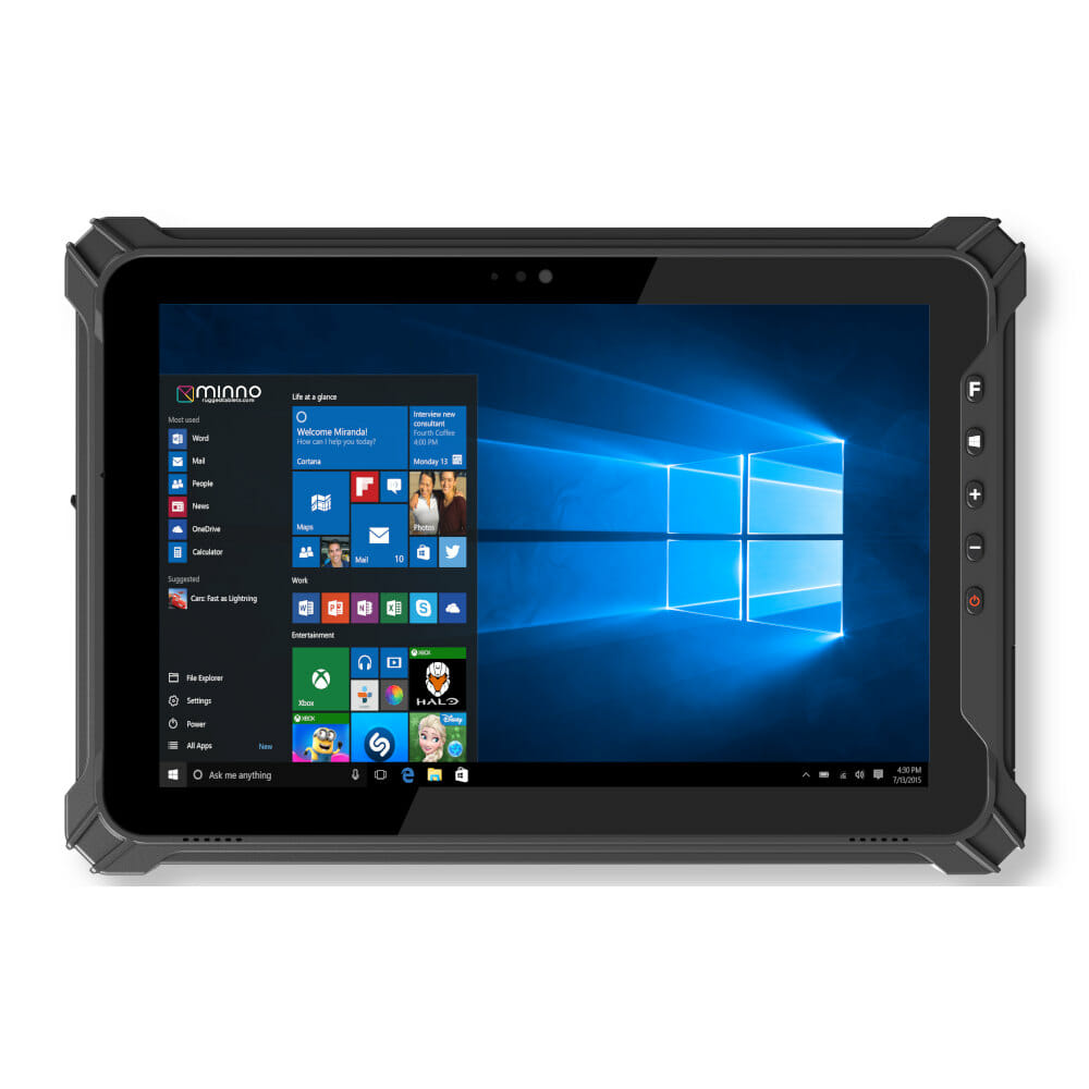 Intrepid W10 10inch rugged Windows tablet by Minno Tablet