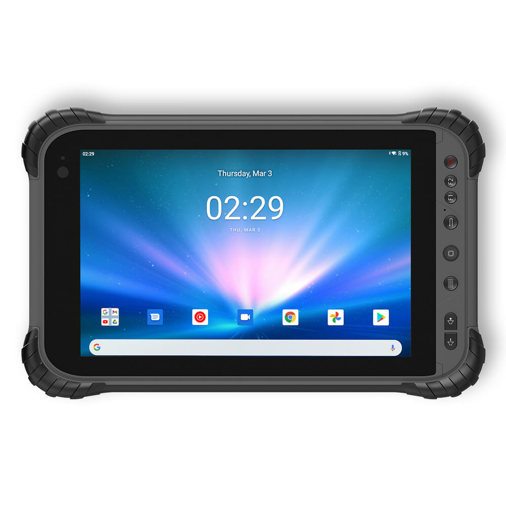 Rugged Tablet 8 inch Android 10 with GMS IP67 4g wifi bluetooth gps NFC  camera