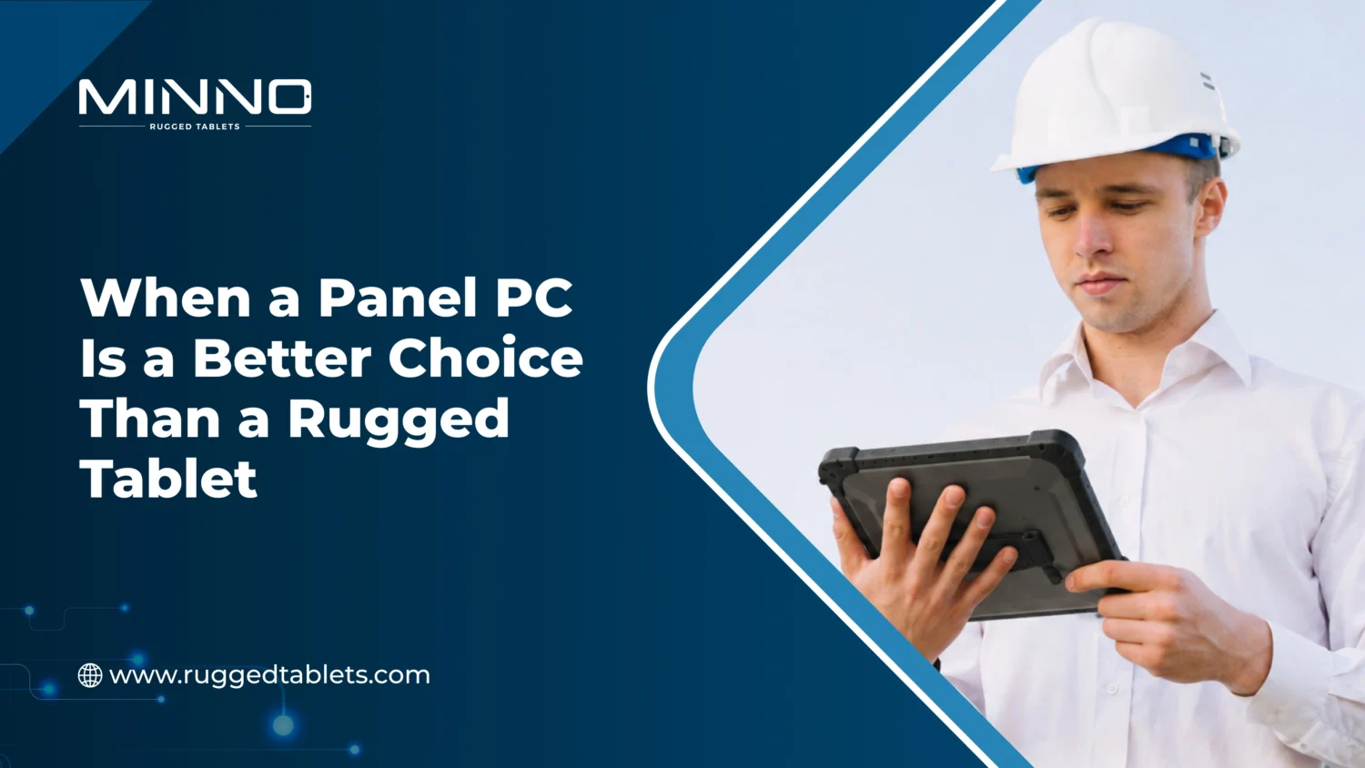 When a Panel PC Is a Better Choice Than a Rugged Tablet