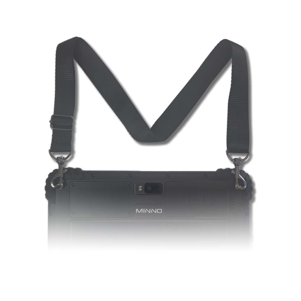 Rugged tablet shoulder strap